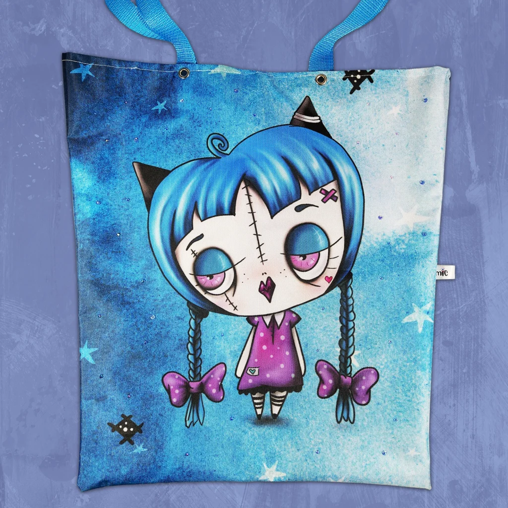 Tote Bag Azul