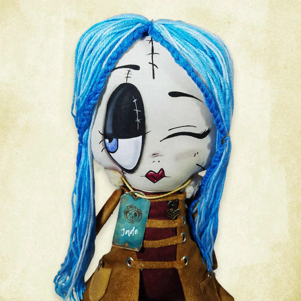 Jade- Muñeco de trapo