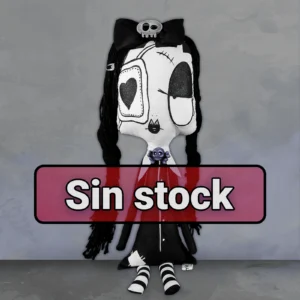 Imagen informativa de out of stock de la muñeca Abigail