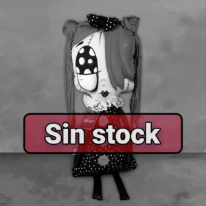 Imagen informativa de out of stock de la muñeca Mayo