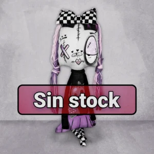 Imagen informativa de out of stock de la muñeca Violet