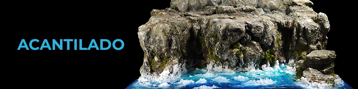 Imagen del diorama Acantilado de Poseidón - Vista 01