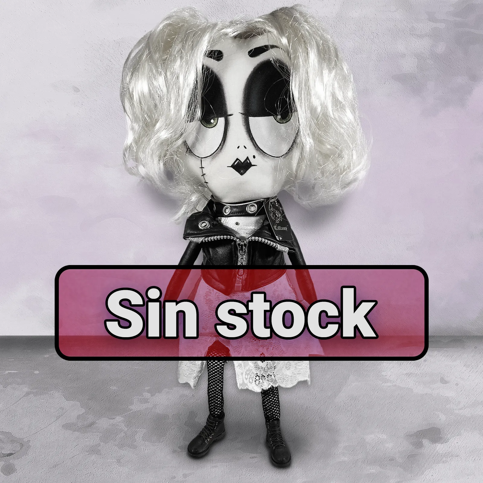 Imagen informativa del stock de la muñeca de trapo Tiffany