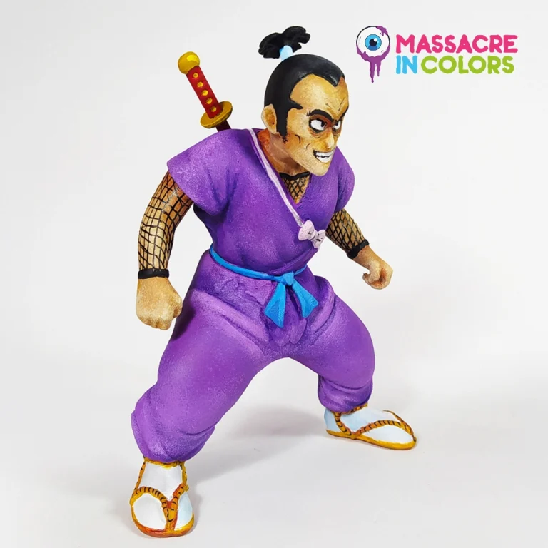 Murasaki (Ninja Púrpura)- Dragon Ball en 3D