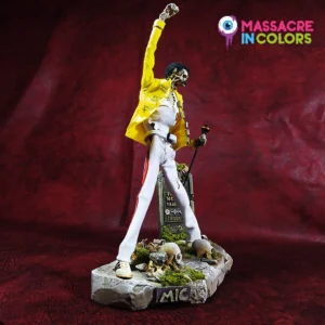Freddie Mercury en 3D + Base